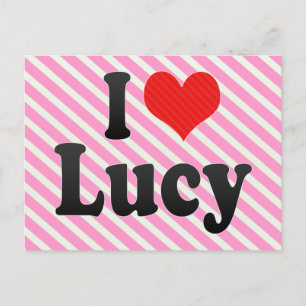 Postal Amo Lucy
