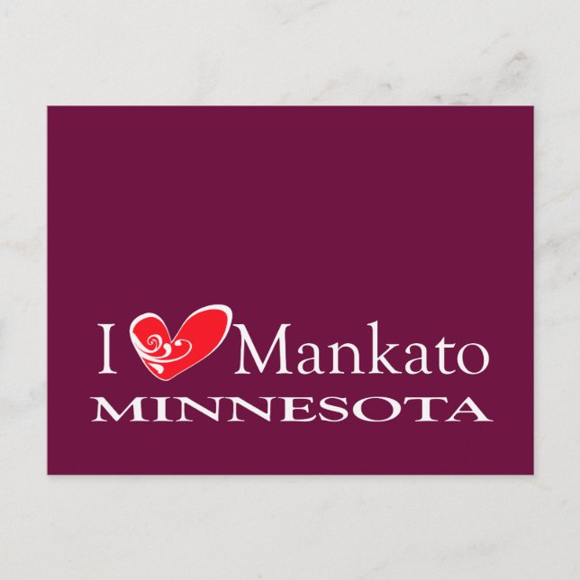 Postal Amo Mankato Minnesota (Anverso)