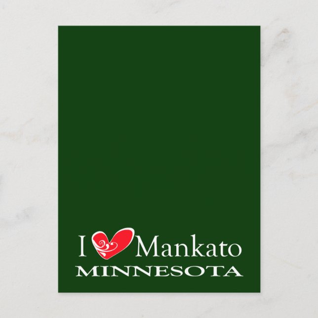 Postal Amo Mankato Minnesota (Anverso)