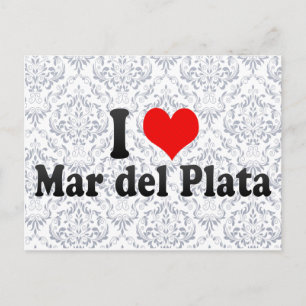 Postal Amo Mar del Plata, Argentina