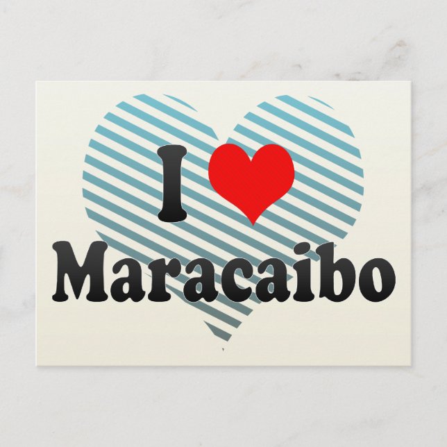 Postal Amo Maracaibo, Venezuela (Anverso)