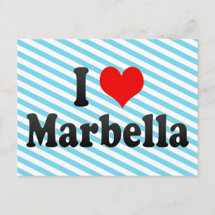 Postal Amo Marbella, España