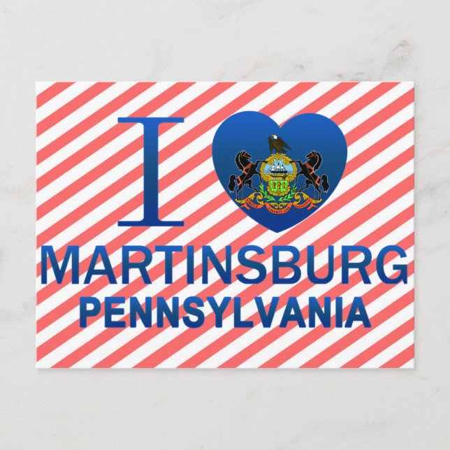 Postal Amo Martinsburg, PA (Anverso)