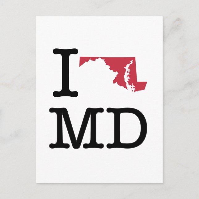 Postal Amo Maryland (Anverso)