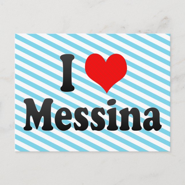 Postal Amo Messina, Italia (Anverso)