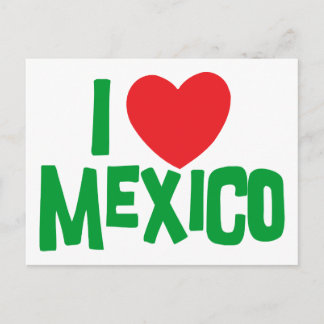 Postal Amo México