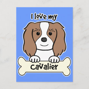 Postal Amo Mi Cavalier King Charles Spaniel