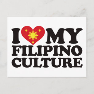 Postal Amo Mi Cultura Filipina