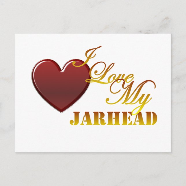 Postal Amo Mi Jarhead 1 (Anverso)