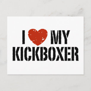 Postal Amo Mi Kickboxer