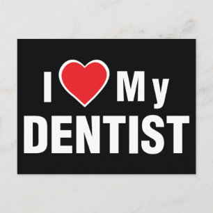 Postal Amo Mi Postcarta Dentista
