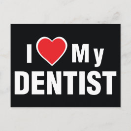 Postal Amo Mi Postcarta Dentista