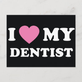 Postal Amo Mi Postcarta Dentista