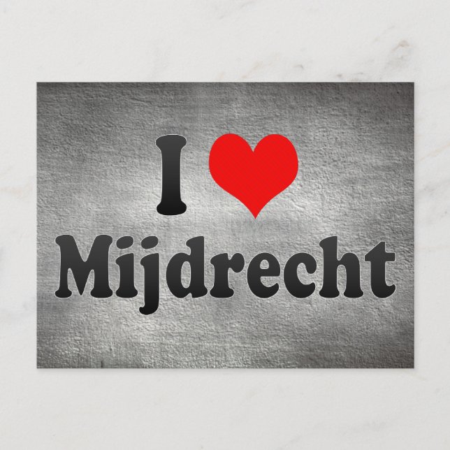 Postal Amo Mijdrecht, Países Bajos (Anverso)