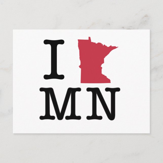 Postal Amo Minnesota (Anverso)