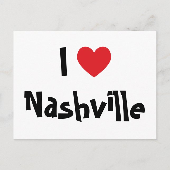 Postal Amo Nashville (Anverso)
