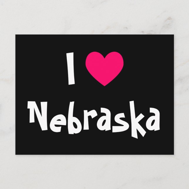 Postal Amo Nebraska (Anverso)