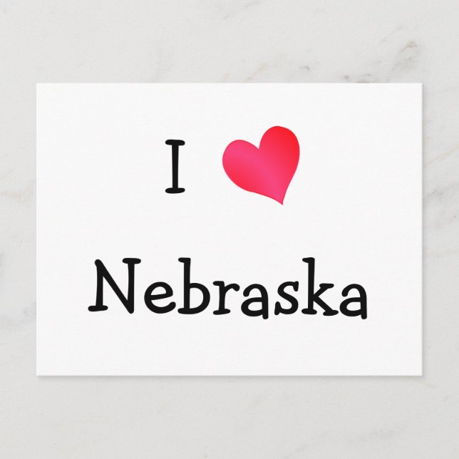 Postal Amo Nebraska (Anverso)