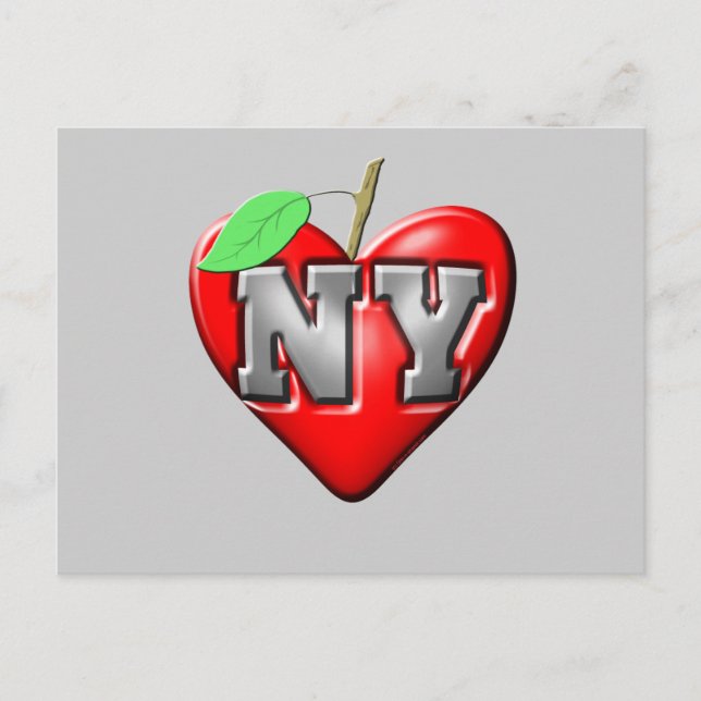 Postal Amo NY (Anverso)