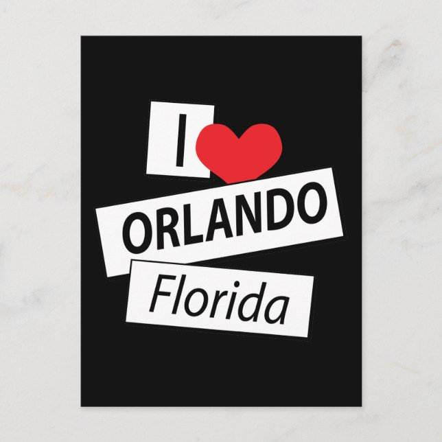 Postal Amo Orlando Florida (Anverso)