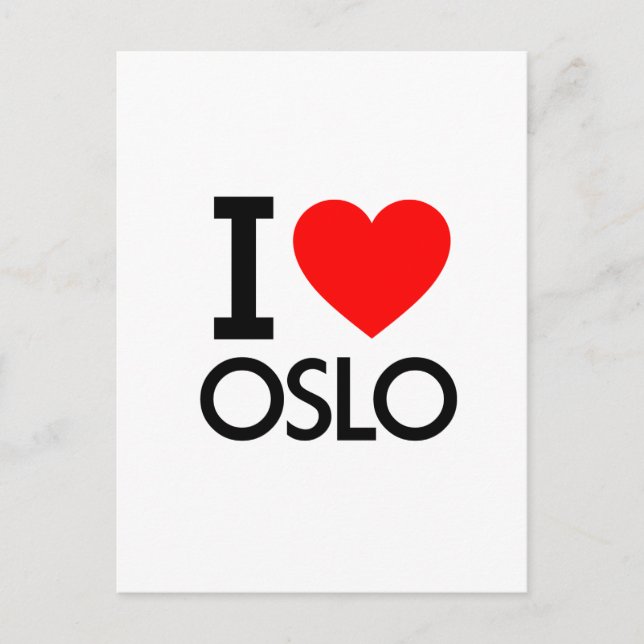 Postal Amo Oslo (Anverso)