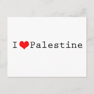 Postal Amo Palestina
