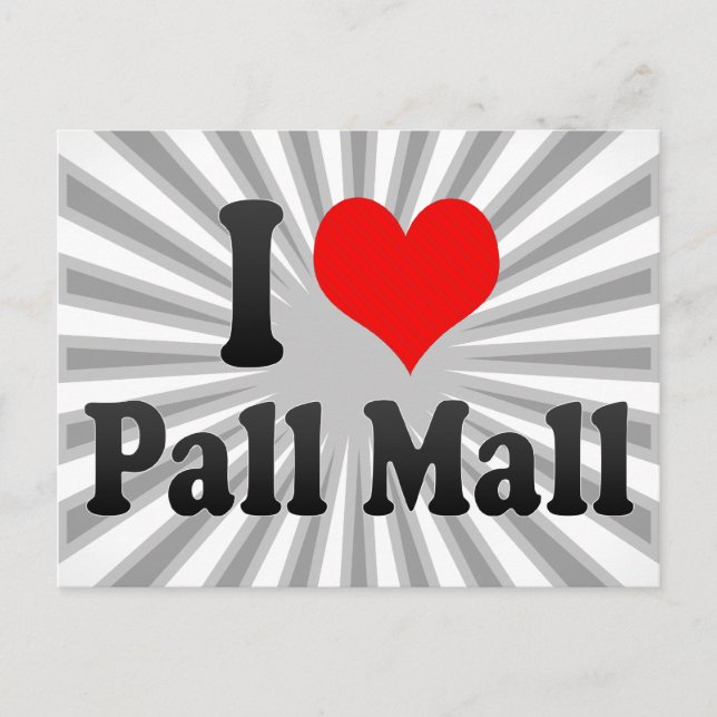 Postal Amo Pall Mall (Anverso)