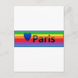 Postal Amo París