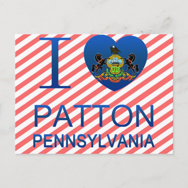 Postal Amo Patton, PA (Anverso)