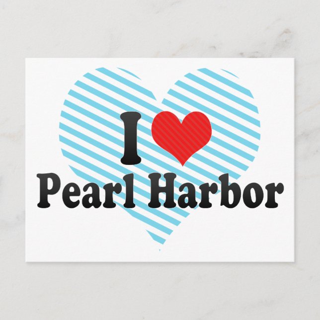 Postal Amo Pearl Harbor (Anverso)