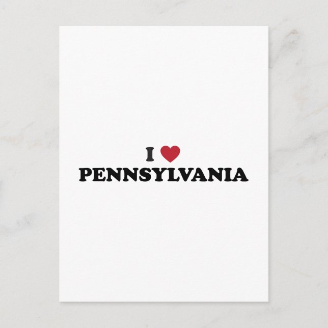 Postal Amo Pennsylvania (Anverso)