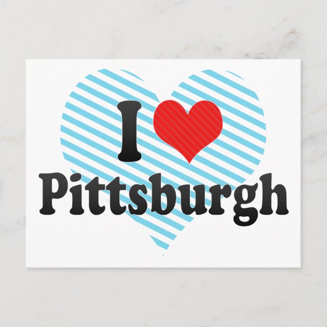 Postal Amo Pittsburgh (Anverso)