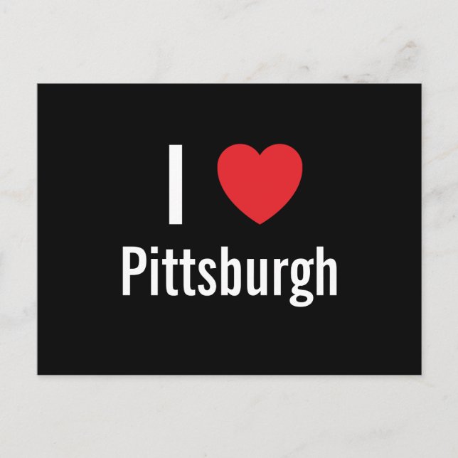 Postal Amo Pittsburgh (Anverso)