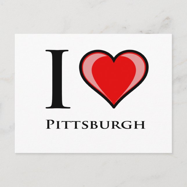 Postal Amo Pittsburgh (Anverso)
