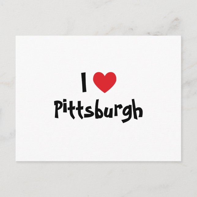 Postal Amo Pittsburgh (Anverso)
