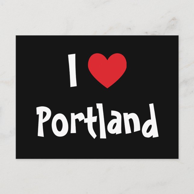 Postal Amo Portland (Anverso)
