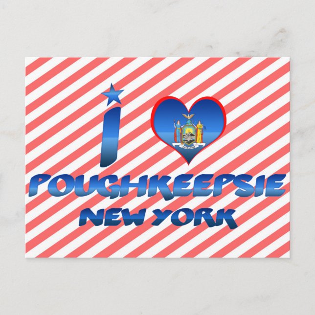 Postal Amo Poughkeepsie, Nueva York (Anverso)