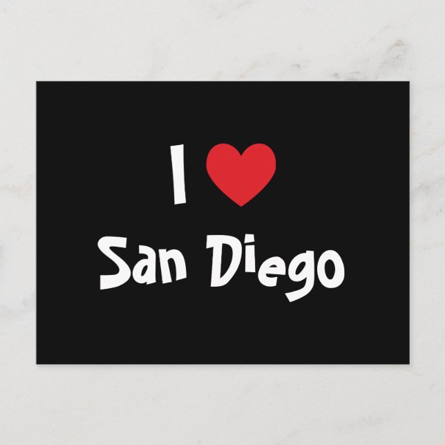 Postal Amo San Diego (Anverso)