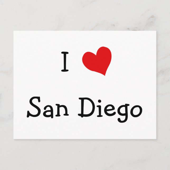 Postal Amo San Diego (Anverso)