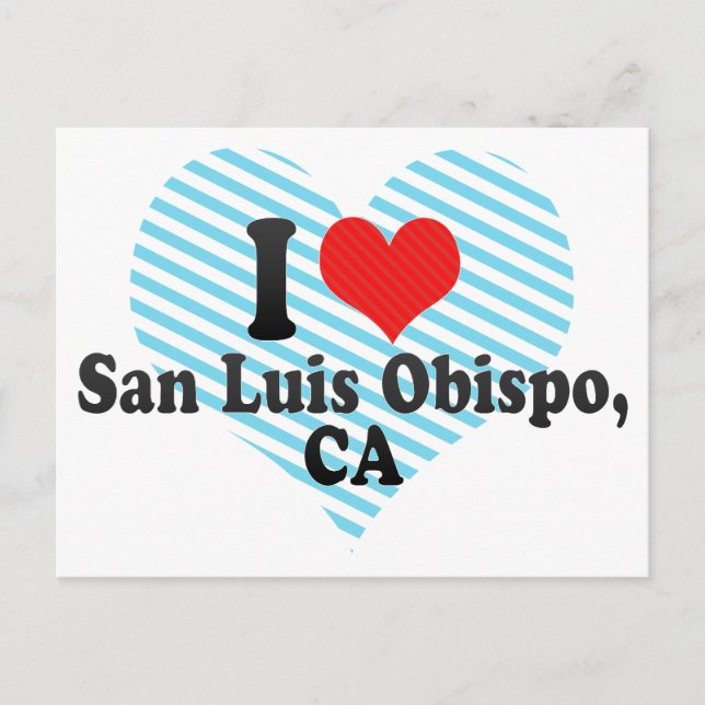 Postal Amo San Luis Obispo,+CA (Anverso)