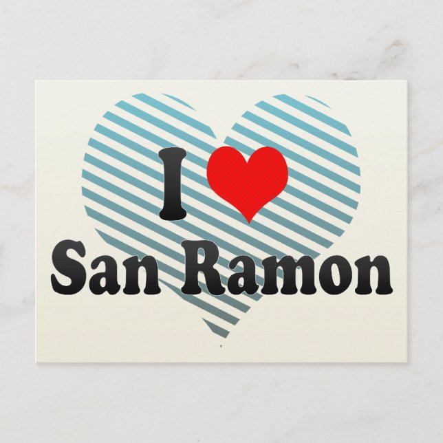 Postal Amo San Ramón, Estados Unidos (Anverso)