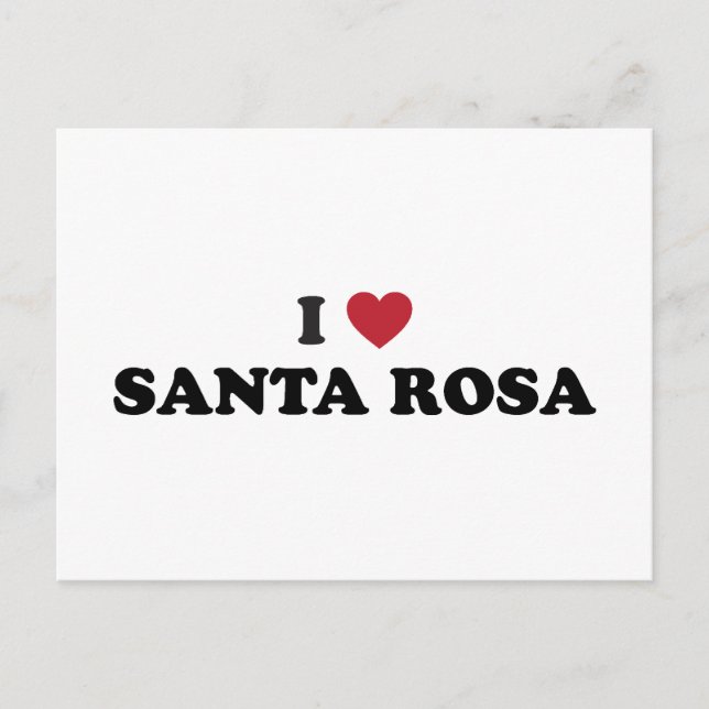 Postal Amo Santa Rosa California (Anverso)