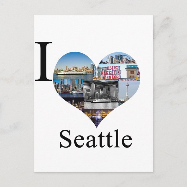 Postal Amo Seattle (Anverso)