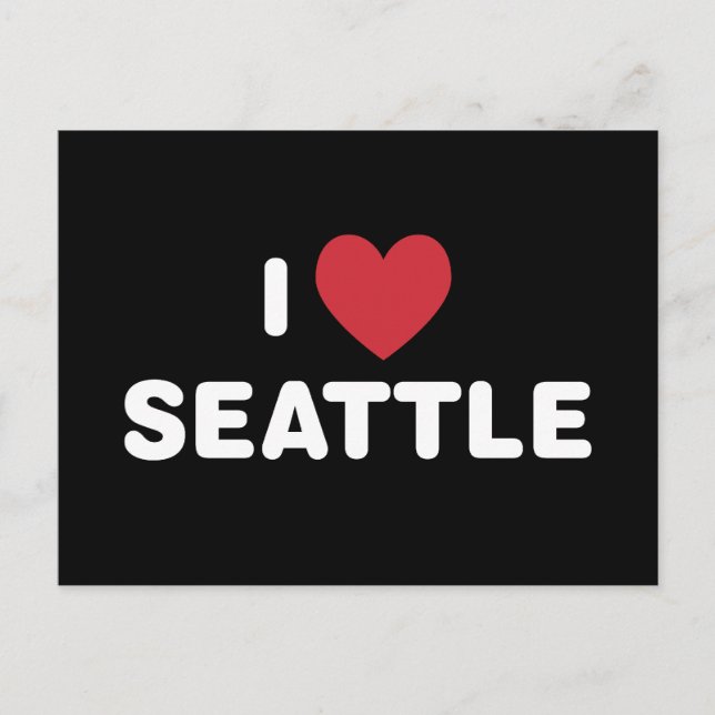Postal Amo Seattle (Anverso)