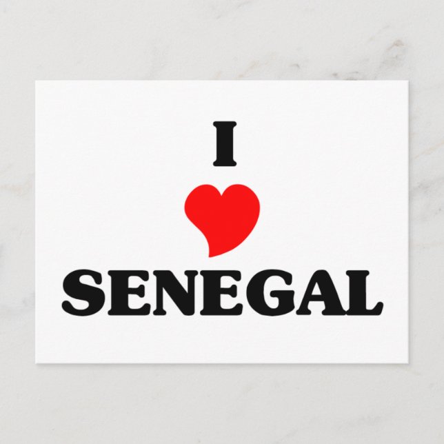 Postal Amo Senegal (Anverso)