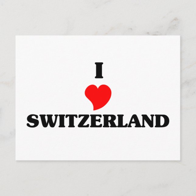 Postal Amo Suiza (Anverso)