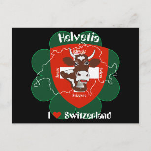 Postal Amo Suiza Postkarte
