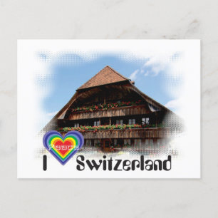 Postal Amo Suiza Postkarte