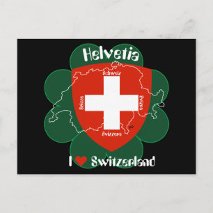 Postal Amo Suiza Postkarte