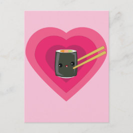 Postal Amo Sushi Kawaii Sushi Roll